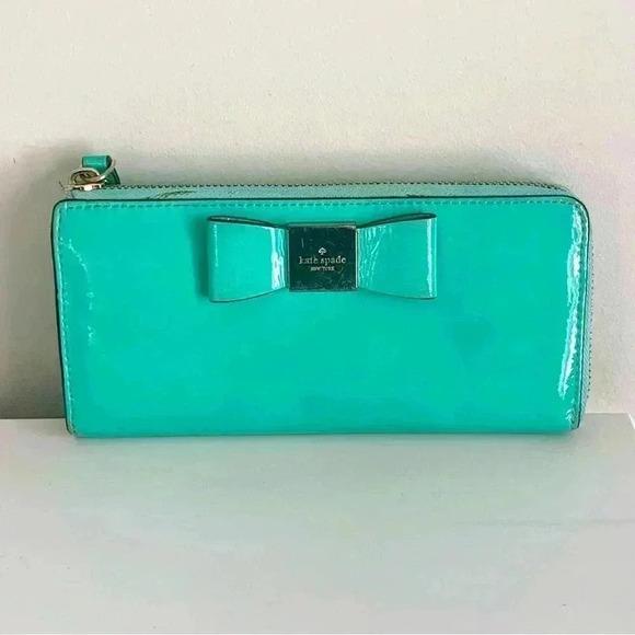 Kate  Spade Turquoise Wallet - Picture 1 of 6